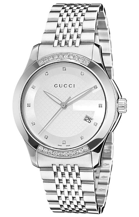 gucci timeless diamond watch